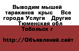 Выводим мышей ,тараканов, крыс. - Все города Услуги » Другие   . Тюменская обл.,Тобольск г.